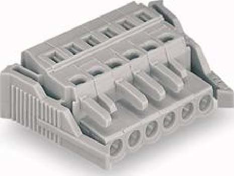 WAGO ITALIA SRL - WAG231-106/037-000 SPINA F 2,5MMQ 5MM 6P LEVE LATERALI GR