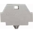 WAGO ITALIA SRL - WAG260-371 PIASTRA TERMINALE PIEDE SCATTO GRIGIO