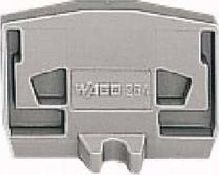 WAGO ITALIA SRL - WAG264-361 PIASTRA TERMINALE FLANGIA SPESSORE 4MM G