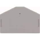 WAGO ITALIA SRL - WAG280-312 PIASTRA TERMINALE E INTERMEDIA SPESSORE