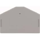 WAGO ITALIA SRL - WAG280-312 PIASTRA TERMINALE INTERMEDIA SPESSORE 2,