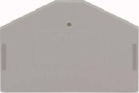 WAGO ITALIA SRL - WAG280-312 PIASTRA TERMINALE INTERMEDIA SPESSORE 2,