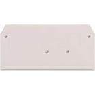 WAGO ITALIA SRL - WAG280-356 PIASTRA TERMINALE INTERMEDIA SPESSORE 2,