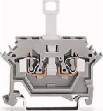 WAGO ITALIA SRL - WAG280-612 MOR. SEZIONATORE PER 2 CONDUTTORI GRIGIO