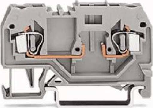 WAGO ITALIA SRL - WAG280-916 MORSETTO DI BASE PER 2 CONDUTTORI GRIGIO