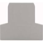 WAGO ITALIA SRL - WAG281-311 PIASTRA TERMINALE INTERMEDIA SPESSORE 2,