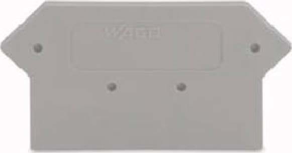 WAGO ITALIA SRL - WAG281-316 PIASTRA TERM INTERMEDIA SPESSORE 3MM GRI