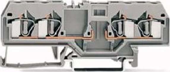 WAGO ITALIA SRL - WAG281-656 MORS BASE 4 CONDUTT GUIDADIN35X15 35X7,5