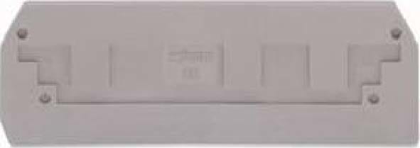 WAGO ITALIA SRL - WAG282-308 PIASTRA TERMINALE INTERMEDIA SPESSORE 2,