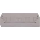 WAGO ITALIA SRL - WAG282-308 PIASTRA TERMINALE INTERMEDIA SPESSORE 2,