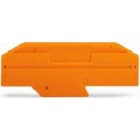 WAGO ITALIA SRL - WAG282-333 PIASTRA TERMINALE SPESSA 2 MM, ARANCIONE