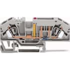 WAGO ITALIA SRL - WAG282-698/281-413 MORSETTO CON FUSIBILE PER 2 CONDUTTORI P