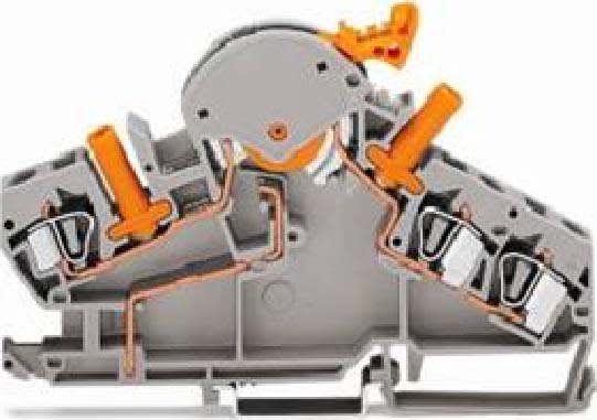 WAGO ITALIA SRL - WAG282-870 MOR. SEZIONATORE/DI TEST PER 3 CONDUTTOR