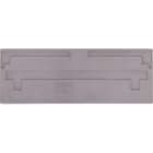 WAGO ITALIA SRL - WAG283-350 PIASTRA TERMINALE INTERMEDIA SPESSORE 2,