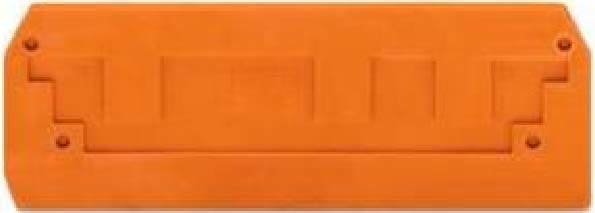 WAGO ITALIA SRL - WAG284-339 PIASTRA TERMINALE INTERMEDIA SPESSORE 2,