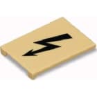 WAGO ITALIA SRL - WAG285-420 COPERTURA PROT AVVERT ALTA NERO GIALLO