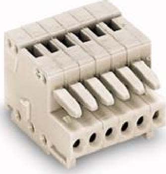 WAGO ITALIA SRL - WAG733-106 CONNETTORE FEMMINA PER 1 CONDUTTORE CAGE