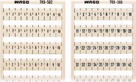 WAGO ITALIA SRL - WAG793-504 SCHEDA WMB 21-30 (10X) NO ESTENSIBILE OR