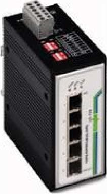 WAGO ITALIA SRL - WAG852-101 SWITCH INDUSTRIALE A 5 PORTE, NERO