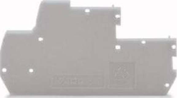 WAGO ITALIA SRL - WAG870-118 PIASTRA TERMINALE E INTERMEDIA SPESSA 1