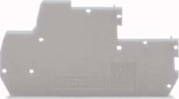 WAGO ITALIA SRL - WAG870-118 PIASTRA TERM INTERMEDIA SPESSORE 1MM GRI
