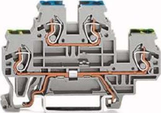 WAGO ITALIA SRL - WAG870-518 PIASTRA TERMINALE E INTERMEDIA SPESSA 2