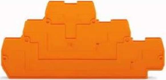 WAGO ITALIA SRL - WAG870-569 PIASTRA TERMINALE E INTERMEDIA SPESSA 2