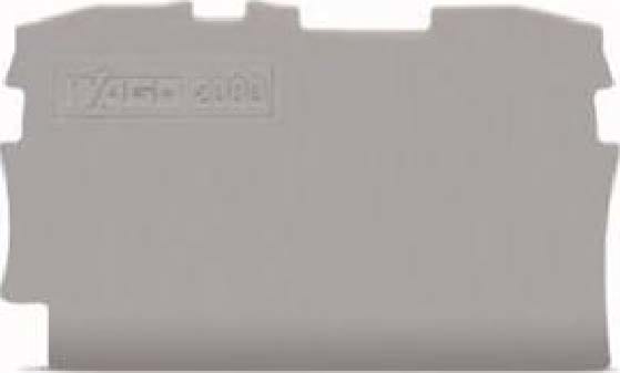 WAGO ITALIA SRL - WAG2000-1291 PIASTRA TERMINALE E INTERMEDIA SPESSA 0,