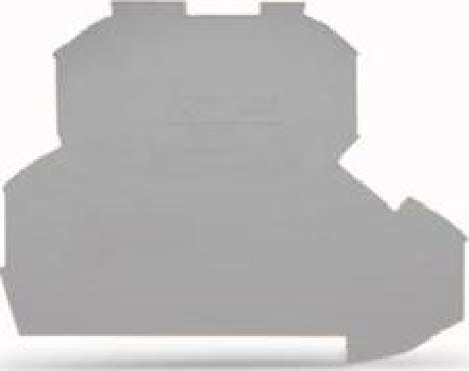 WAGO ITALIA SRL - WAG2002-2291 PIASTRA TERMINALE E INTERMEDIA SPESSA 0,