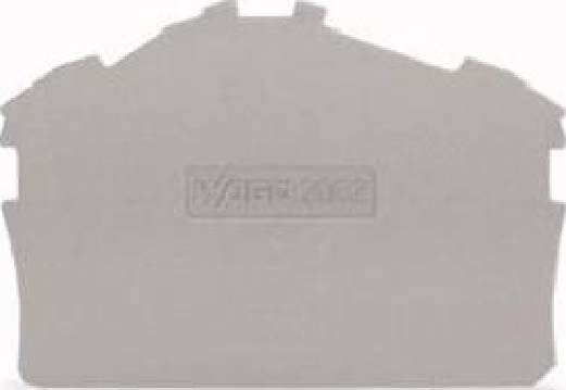 WAGO ITALIA SRL - WAG2002-6391 PIASTRA TERMINALE INTERMEDIA SPESSORE 0,