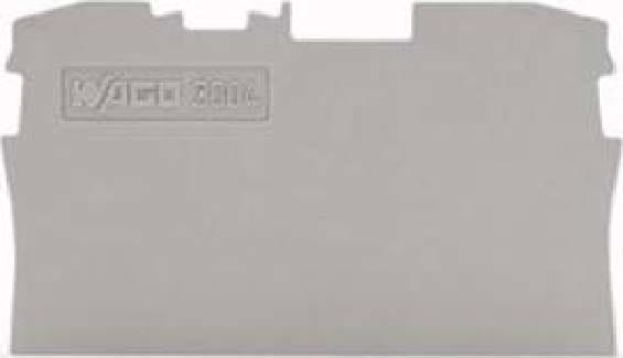 WAGO ITALIA SRL - WAG2004-1291 PIASTRA TERMINALE E INTERMEDIA SPESSA 1