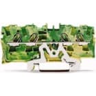 WAGO ITALIA SRL - WAG2004-1407 MORSETTO DI TERRA PER 4 CONDUTTORI VERDE