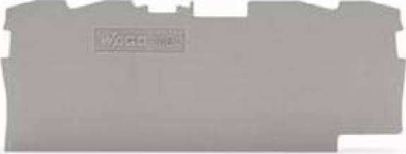 WAGO ITALIA SRL - WAG2004-1491 PIASTRA TERMINALE E INTERMEDIA SPESSA 1