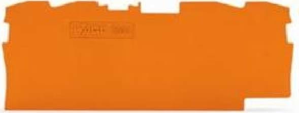 WAGO ITALIA SRL - WAG2004-1492 PIASTRA TERMINALE INTERMEDIA SPESSORE 1M