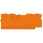 WAGO ITALIA SRL - WAG2004-1492 PIASTRA TERMINALE INTERMEDIA SPESSORE 1M