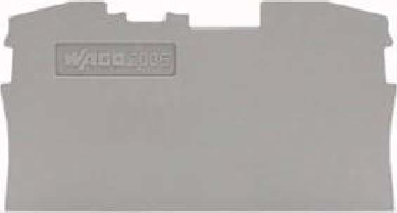 WAGO ITALIA SRL - WAG2006-1291 PIASTRA TERM INTERMEDIA SPESSORE 1MM GRI