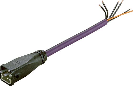 SIEMENS - SIE6GK19050DA10 ECOFAST Terminating Plug, 2 x Cu, 4 x 1,5 mm² Cu, inserto maschio, 1 pezzo