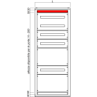 DKC-RAMBLOCK - RMBR5PCD60 PANN. COMP. DISTR. LARGH.600 (2PZ.)