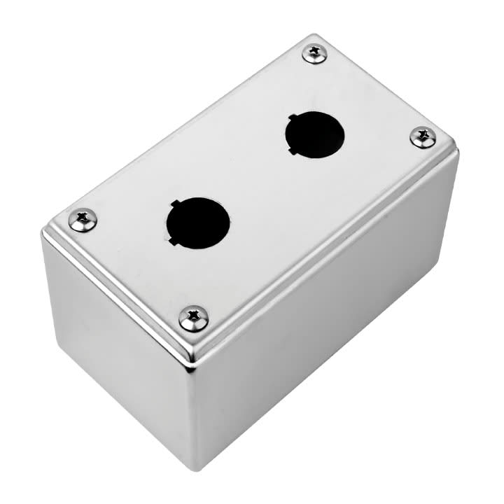 COSMEC - CSM6411E04 PULSANTIERA AISI304 EST.152X132X86 4FORI