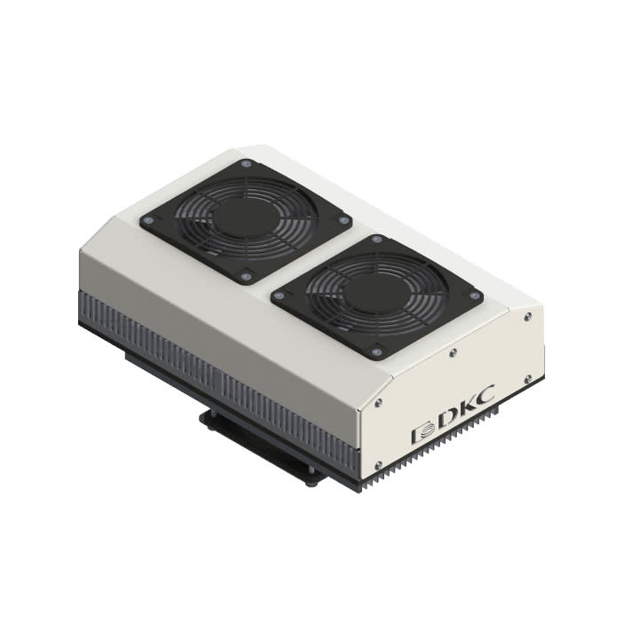 DKC-RAMKLIMA - KLMR5RTP100 Raffreddatore termoelettrico a effetto Peltier, capacità raffreddamento 100W, 24Vdc