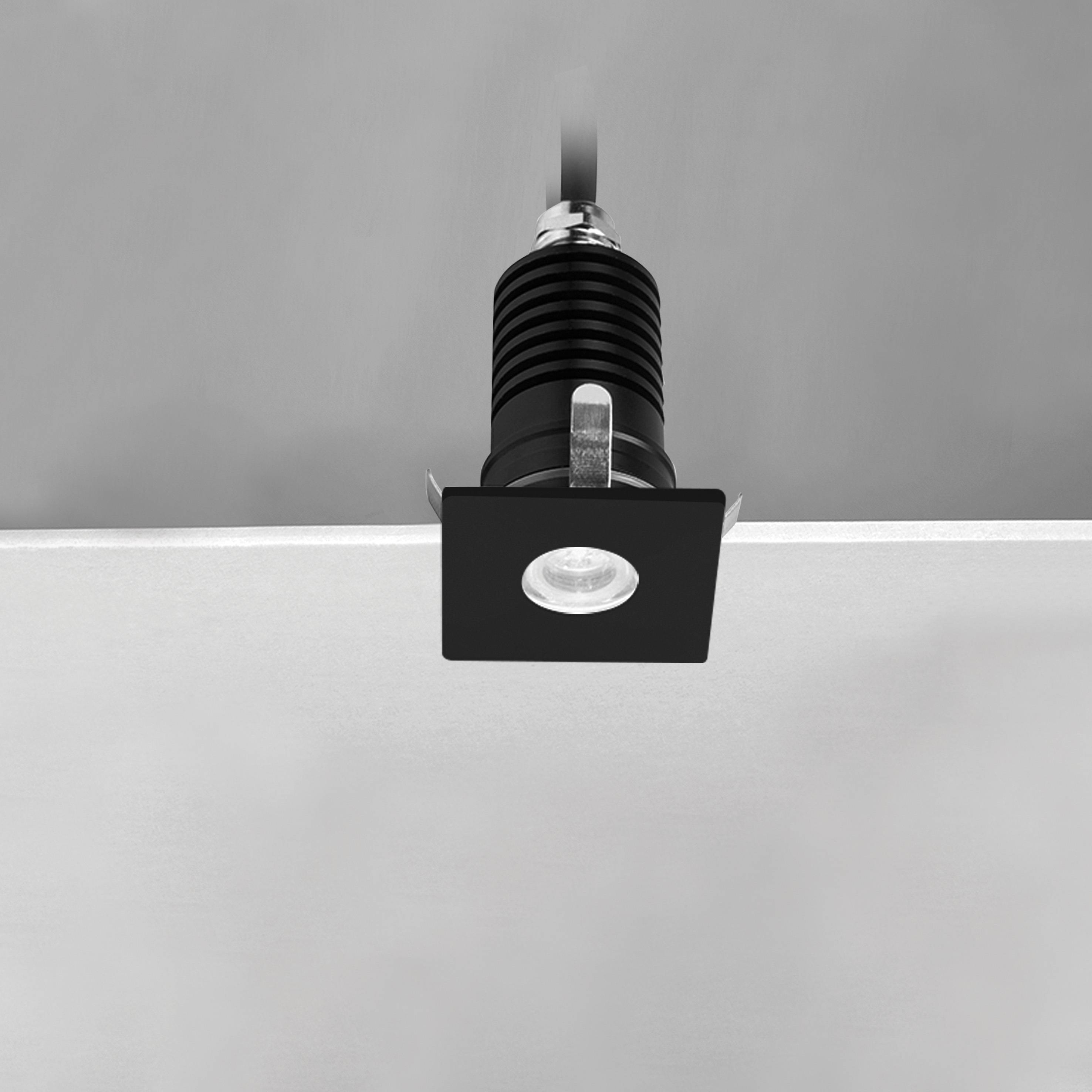 NOBILE ITALIA - NOB90971/45/3K/B INC. PARETE/SOFFITTO 3W 3K 45 IP67 700MA