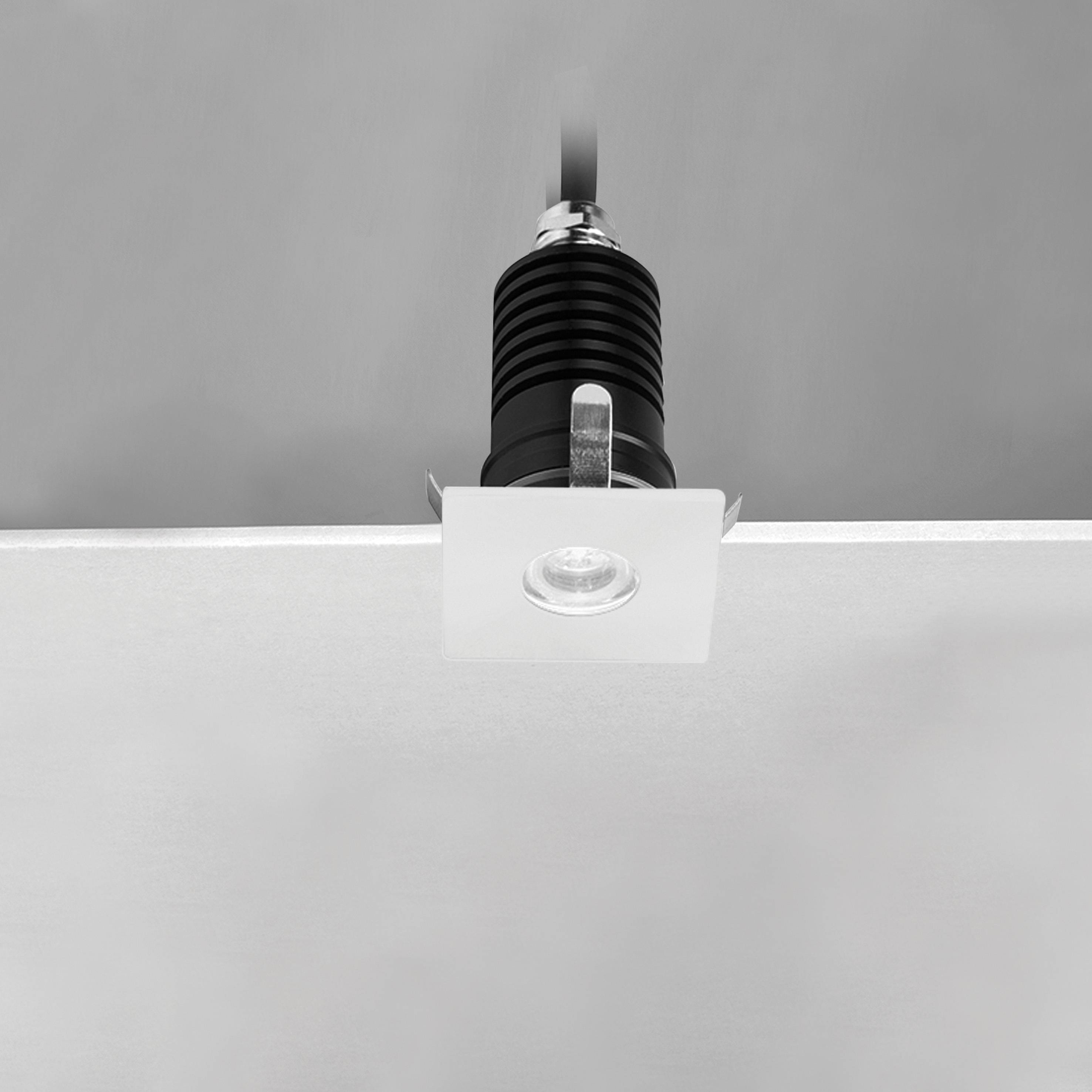 NOBILE ITALIA - NOB90971/45/3K/W INC. PARETE/SOFFITTO 3W 3K 45 IP67 700MA