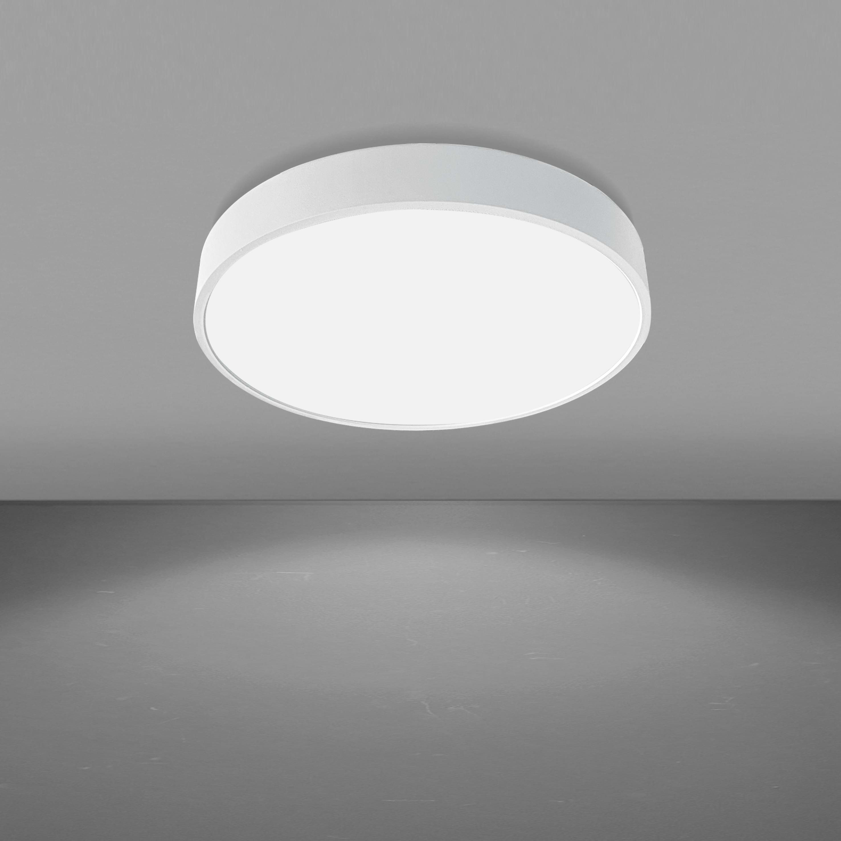 NOBILE ITALIA - NOBAS60/3K50/90/W3 PLAFO. TONDA OP. 46W 3K IP40 DALI IT