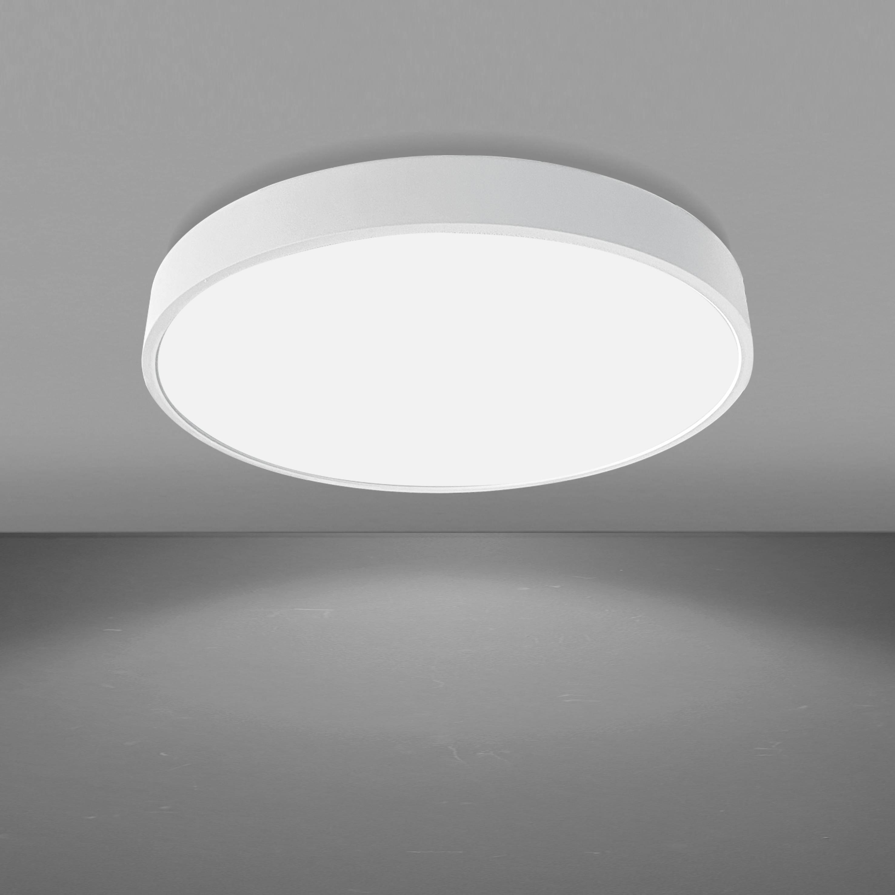 NOBILE ITALIA - NOBAS90/4K68/90/W3 PLAFO. TONDA OP. 65W 4K IP40 DALI IT