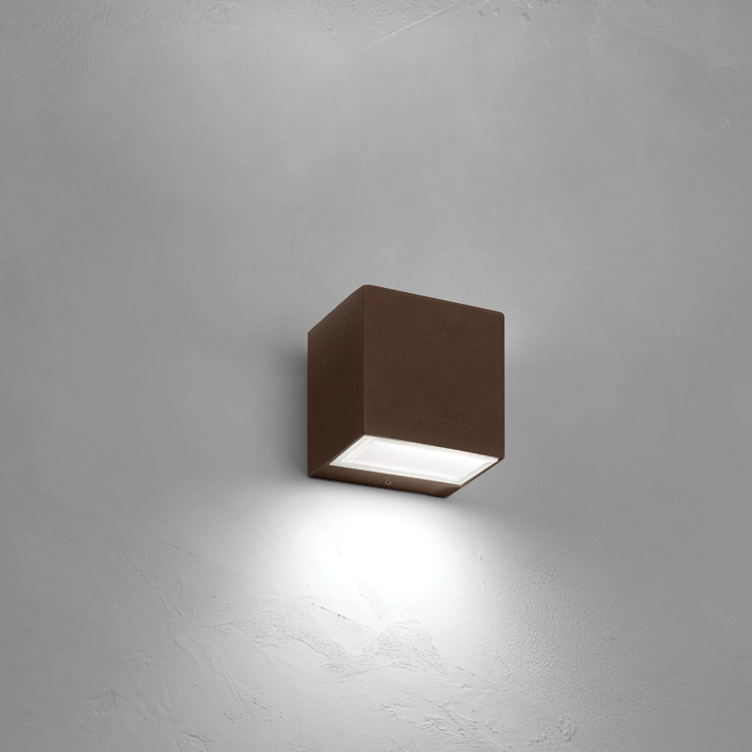 NOBILE ITALIA - NOBBA10/1A/4K/BR APPLIQUE MONEM 9W 4K 85 IP65 230V BR
