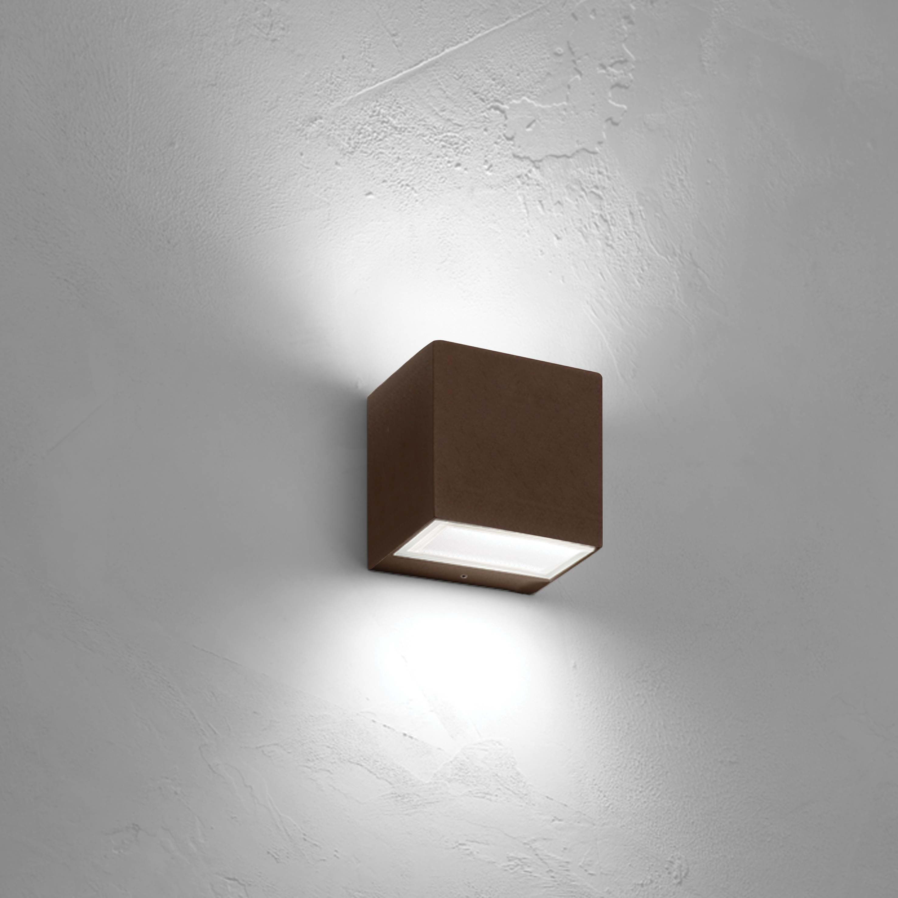 NOBILE ITALIA - NOBBA10/2A/3K/BR APPLIQUE BIEM 2X9W 3K 80/60 IP65 230V BR