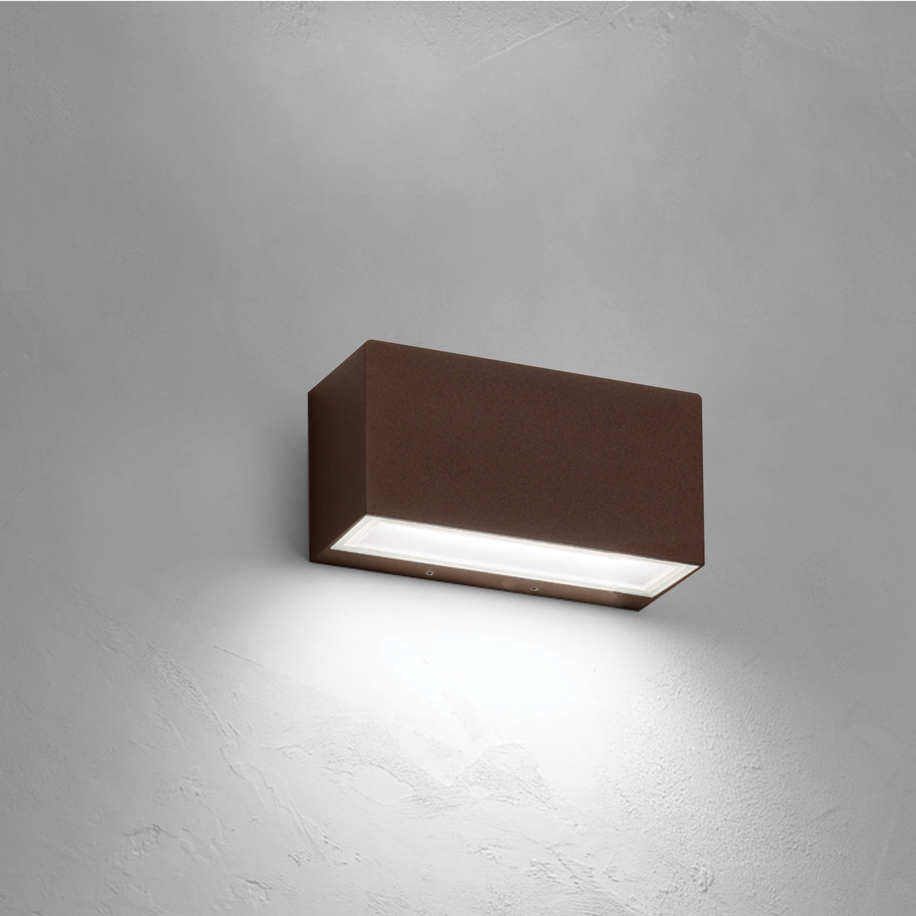 NOBILE ITALIA - NOBBA20/1A/4K/BR APPLIQUE MONEM 15W 4K 85 IP65 230V BR