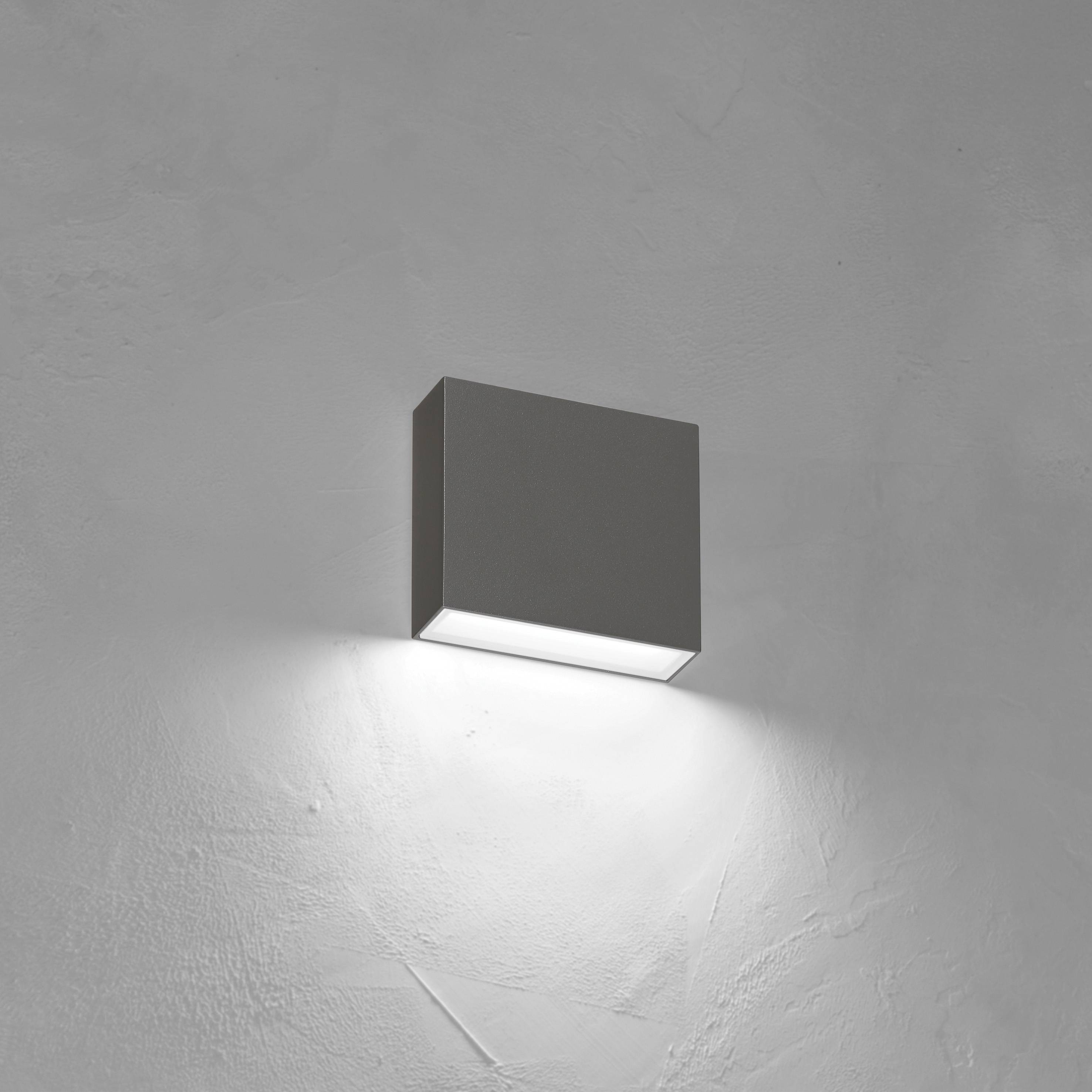 NOBILE ITALIA - NOBBP12/1D/3K/G APPLIQUE MONOEM 7W 3K CRI>90 IP67 GR