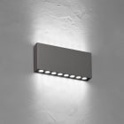 NOBILE ITALIA - NOBBP22/2B/4K/G APPLIQUE BIEM 2X14W 4K CRI>90 IP67 GR
