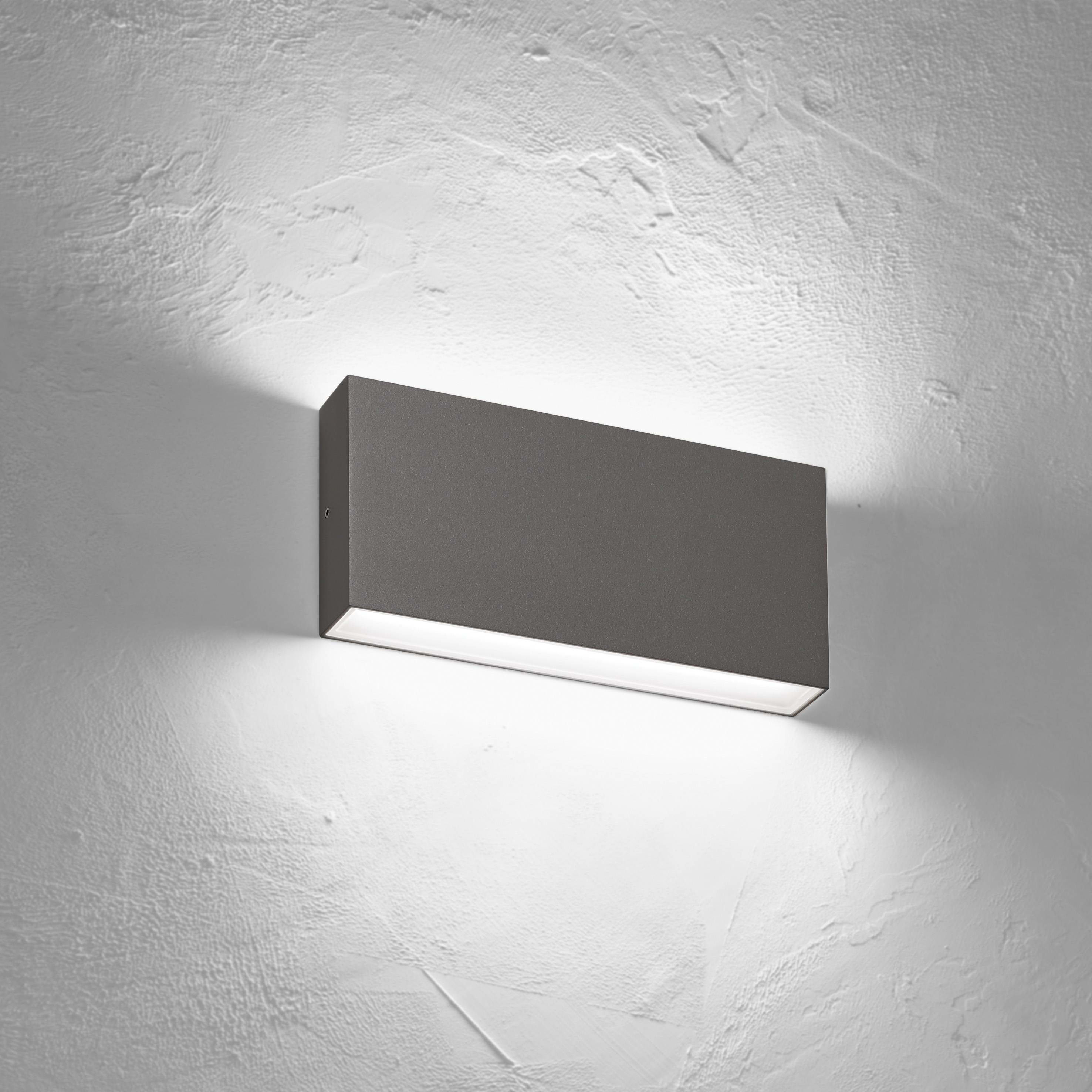 NOBILE ITALIA - NOBBP22/2D/4K/G APPLIQUE BIEM 2X14W 4K CRI>90 IP67 GR